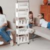 Generic Multi-Tier Rolling Cart with Wheels, Organizer view 3