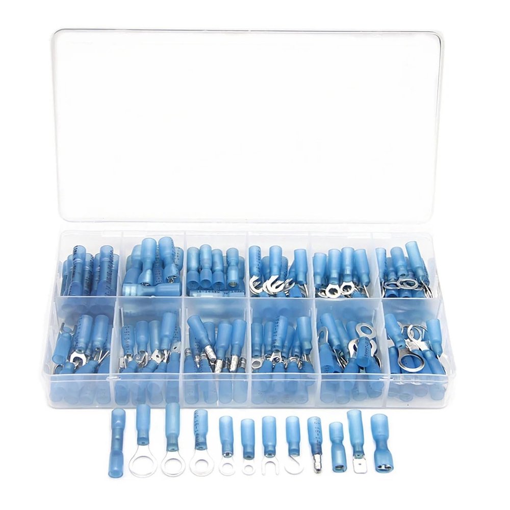 FOPURE 180-Piece Insulated Spade Terminal Kit