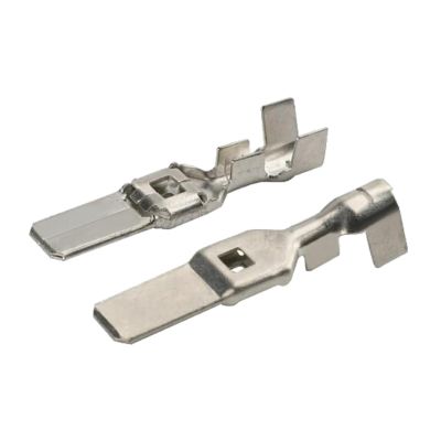 100 pcs DJ618A-8.0C Automotive Connector Terminal, High-Current Terminal Block, 8.0 Insert