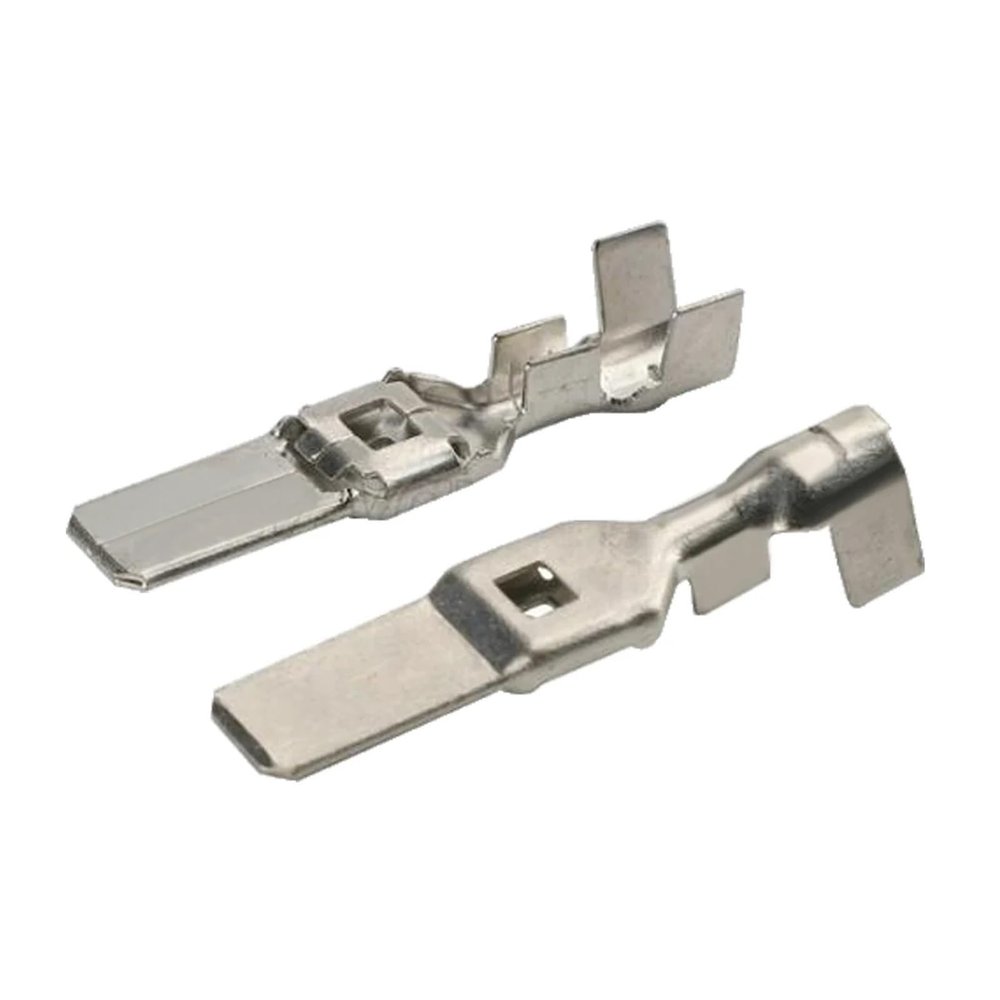 100 pcs DJ618A-8.0C Automotive Connector Terminal, High-Current Terminal Block, 8.0 Insert