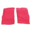 EVTSCAN 2 Pairs High-Elasticity Breathable Knee Sleeves for Ice Hockey, Skating, and Running, Rose Red (XS) view 2