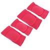 EVTSCAN 2 Pairs High-Elasticity Breathable Knee Sleeves for Ice Hockey, Skating, and Running, Rose Red (XS) view 3