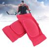 EVTSCAN 2 Pairs High-Elasticity Breathable Knee Sleeves for Ice Hockey, Skating, and Running, Rose Red (XS) view 4