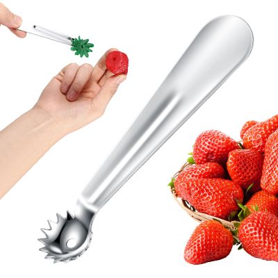 Stainless Steel Strawberry Corer and Fruit Huller