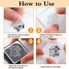 GOMAKERER Clear Silicone Stamps: Wooden Door, Barrel, Fence & Broom view 3