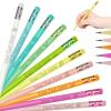Rmaphy Personalized Triangular Pencils, Engraved with Name or Logo, 10 Count view 1