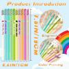 Rmaphy Personalized Triangular Pencils, Engraved with Name or Logo, 10 Count view 3