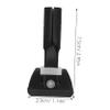 25 mm Mop Handle Clamps, 2-Piece, Black Iron, for Floor Cleaning view 2