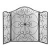 Retro Wrought-Iron Fireplace Safety Screen view 1