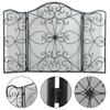 Retro Wrought-Iron Fireplace Safety Screen view 2