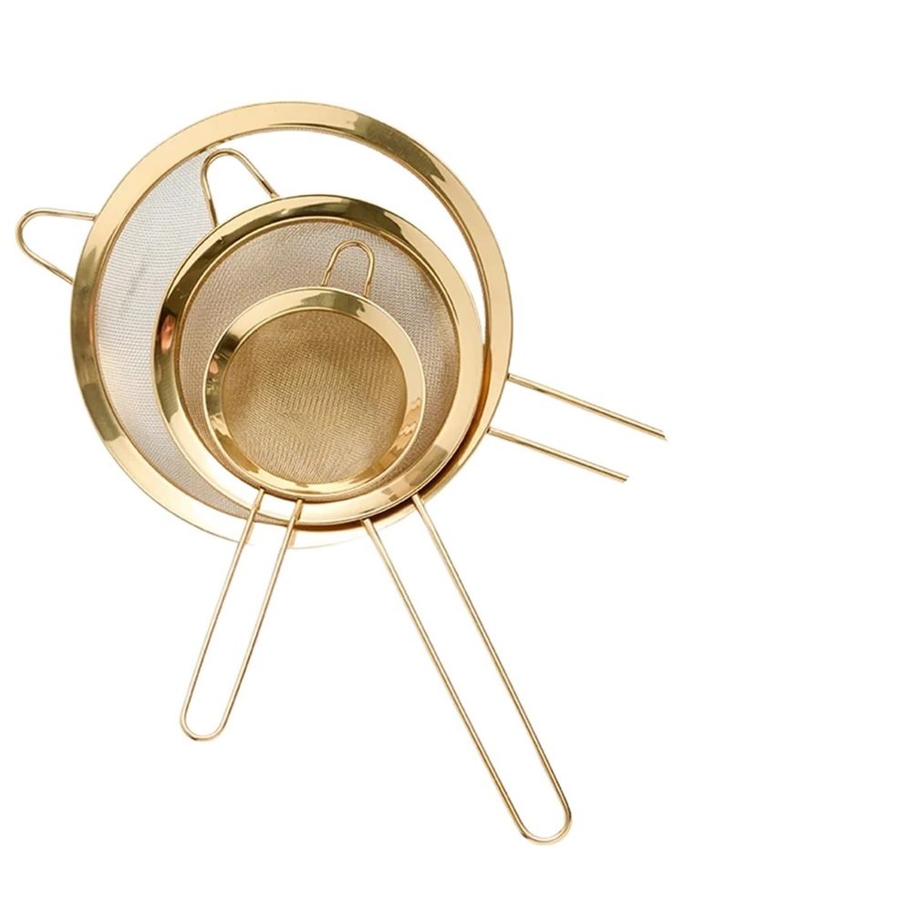 JHSDHYD Fine-Mesh Stainless Steel Flour Sifters