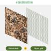 HQQMNY Camouflage Net, 210D Oxford Fabric, for Privacy, Sun Protection, Decoration, Garden, Camping and Parties - German Camouflage view 3
