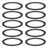 OTOTEC 10-Piece Carbon Fiber Bicycle Headset Spacer Set, 1 1/8-Inch view 1