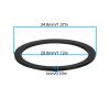 OTOTEC 10-Piece Carbon Fiber Bicycle Headset Spacer Set, 1 1/8-Inch view 4