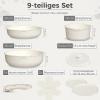 YASHE 9-Piece Cookware Set, Induction, PTFE- and PFAS-Free view 2