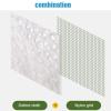 HQQMNY Camouflage Net, 210D Oxford Fabric, White view 3