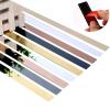 Self-Adhesive Stainless Steel Trim, Flexible Edge Strip for Kitchen Backsplashes and Bathroom Tiles, Mirror Black, 16 m × 5 cm view 3