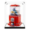 Acrylic Display Case for LEGO 21358 Egg Twisting Machine, Dustproof Transparent Case with 3 mm Mirror Bottom (Model Not Included) view 1