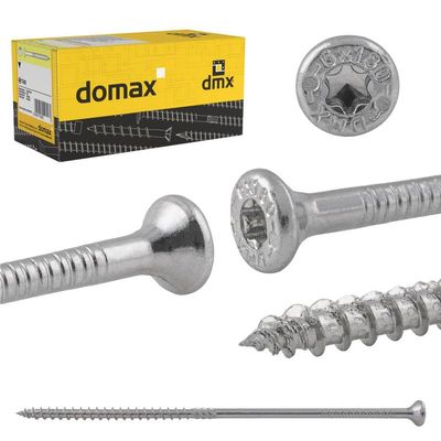DMX Torx Wood Screws 6 x 100 mm, 100-Piece Set