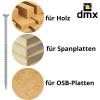 DMX Torx Wood Screws 6 x 100 mm, 100-Piece Set view 3