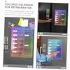 FUNOMOCYA Magnetic Acrylic Dry-Erase Refrigerator Weekly Planner view 3