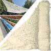 HQQMNY Camouflage Net, 3 m x 8 m, 210D Oxford Fabric, Beige view 1