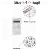 KK-82MS-B/KK-82MS-D Portable Scientific Calculator for Engineering, with 4.4-Inch LCD, Professional Notepad Calculator for Office and School (White) view 3