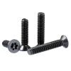 10 M6 x 35 mm Black 304 Stainless Steel Security Pin Torx Countersunk Screws view 4
