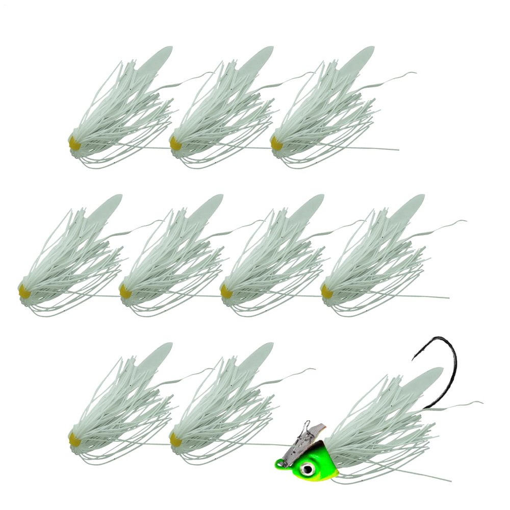 Jig Skirts for Bass Fishing, Flexible Bass Lures and Fishing Accessories