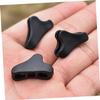 Camping Tent Guyline Buckles, 50-Piece Black Plastic Set view 4