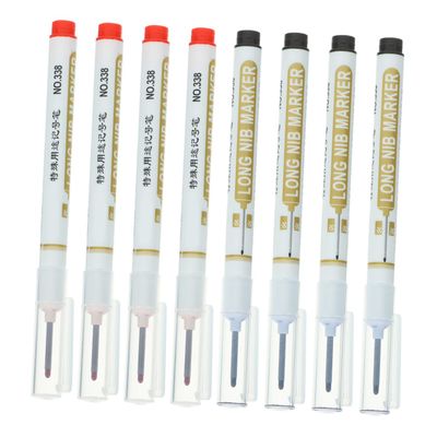 8-Piece Multifunctional Deep-Hole Marking Pen Set