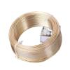 UJEDFHV Aluminum Wire, 1 Large Roll, 0.8/1.0/1.5/2.0/2.5/3.0 mm, Soft Aluminum Craft Wire for Jewelry Making and DIY, Aqua Gold, 2.5 mm (19 m) view 1