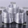 UJEDFHV Aluminum Wire, 1 Large Roll, 0.8/1.0/1.5/2.0/2.5/3.0 mm, Soft Aluminum Craft Wire for Jewelry Making and DIY, Aqua Gold, 2.5 mm (19 m) view 4