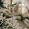 4-Pack Crystal-Look Angel Ornaments for Christmas Trees view 3