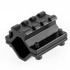 MyHaing Universal Barrel Mount with P/W-Style 3-Slot Rail for 20–28 mm Flashlights and Lasers view 1