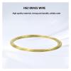 Brass Wire, 0.3–0.6 mm Diameter, 10 m Length, for Crafts, Jewelry Design, and Electrical Engineering (0.3 mm) view 3