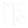 UKCOCO Acrylic Name Tag Blanks for Tumblers, 10 Pack, Lightweight Acrylic Plates view 3