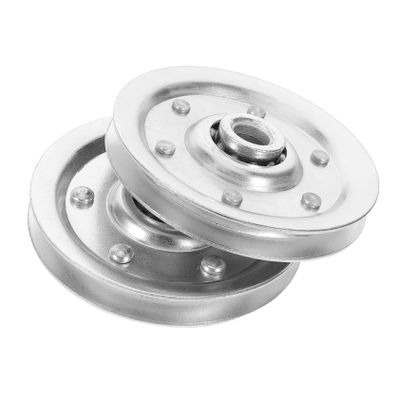 2-Pack 3-Inch Heavy-Duty Garage Door Rollers, 200 lb, for Sectional Doors