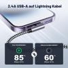 Short 90° iPhone Charging Cable, 3-Pack (0.3 m + 0.3 m + 0.15 m) view 4
