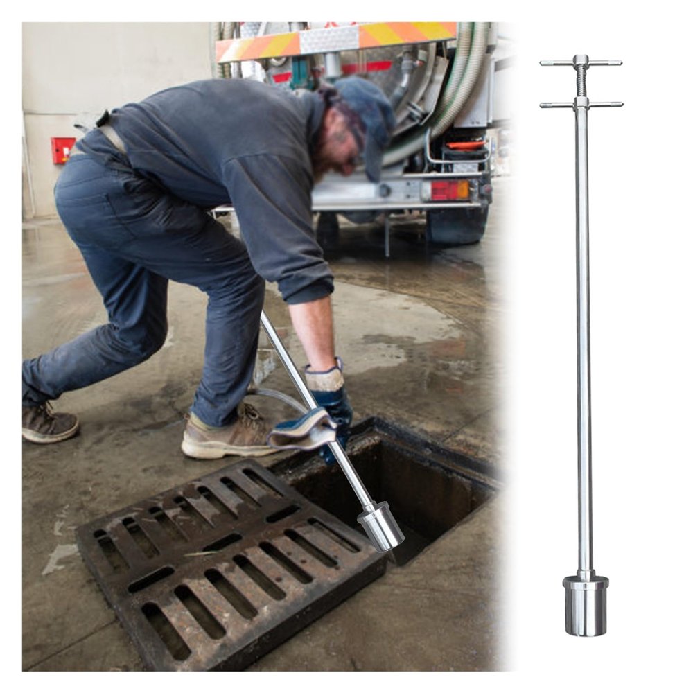 Stainless Steel Sampling Probe for High-Temperature Viscous Liquids