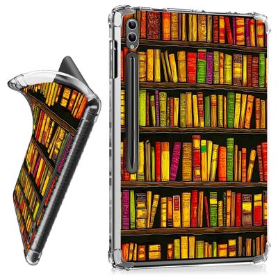 RWUTYTIUL Clear Protective Case for Samsung Galaxy Tab S10+ 2024/Tab S9+ 2023, 12.5 in, TPU