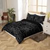 Homemissing Boho Damask Sugar Skull Bedding Set, Microfiber, 155 x 220 cm view 3