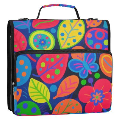 Colorful Cartoon Butterfly Binder, 3.8 cm
