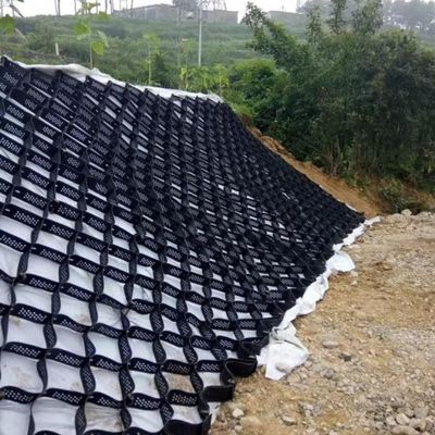 SFSLBFB Honeycomb Gravel Grid, Geogrid Ground Stabilizer, 2-Inch Walkway Grid for Gravel, Cement, and Sand, 3 x 6 m (10 x 20 ft)