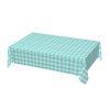 Lumberjack Plaid Fitted Table Cover - Washable Rectangular Tablecloth Protector for Dining, Buffets and Parties view 1