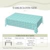Lumberjack Plaid Fitted Table Cover - Washable Rectangular Tablecloth Protector for Dining, Buffets and Parties view 2