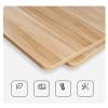 Modern Rolling Printer Stand with Storage, Mobile Printer Table for A4 and Letter Size, Under-Desk Wooden Filing Cabinet view 3