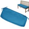 Bench Cushion Cover, Lake Blue, 140 x 45 x 8 cm view 1