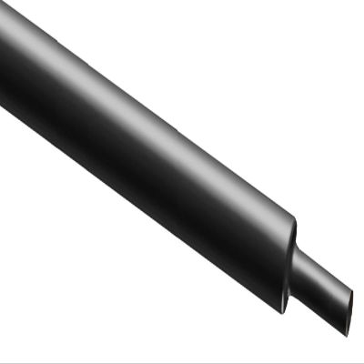 RS PRO Heat Shrink Tubing, Black Polyolefin, 1.6 mm, 2:1 Shrink Ratio, 100 cm, Pack of 1
