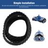 SIXRUN 4-Piece Rubber Tire Belts for MX8/MX6 Pool Cleaners view 3